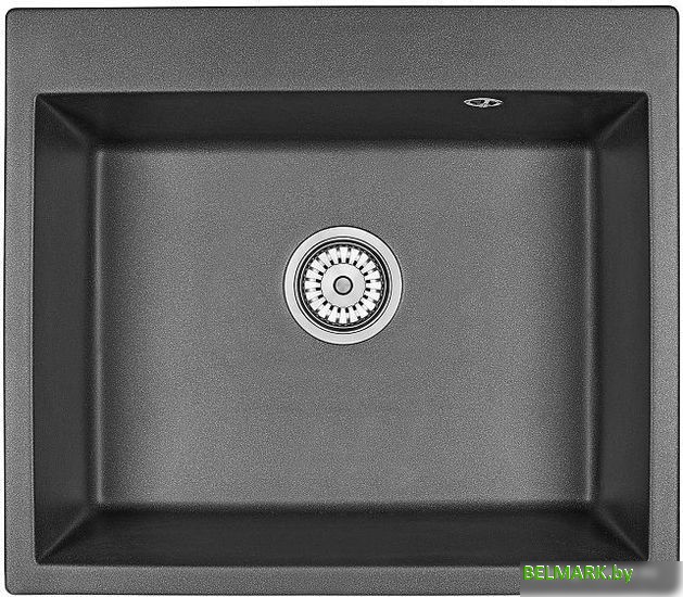 Кухонная мойка Granula GR-5551 (черный) - фото