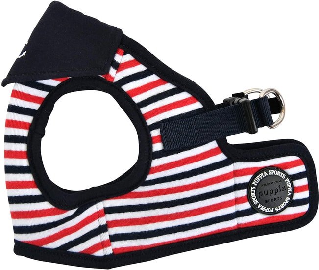 Шлейка-жилетка Puppia Seaman PAUA-HB1832-NY-XL (синий) - фото