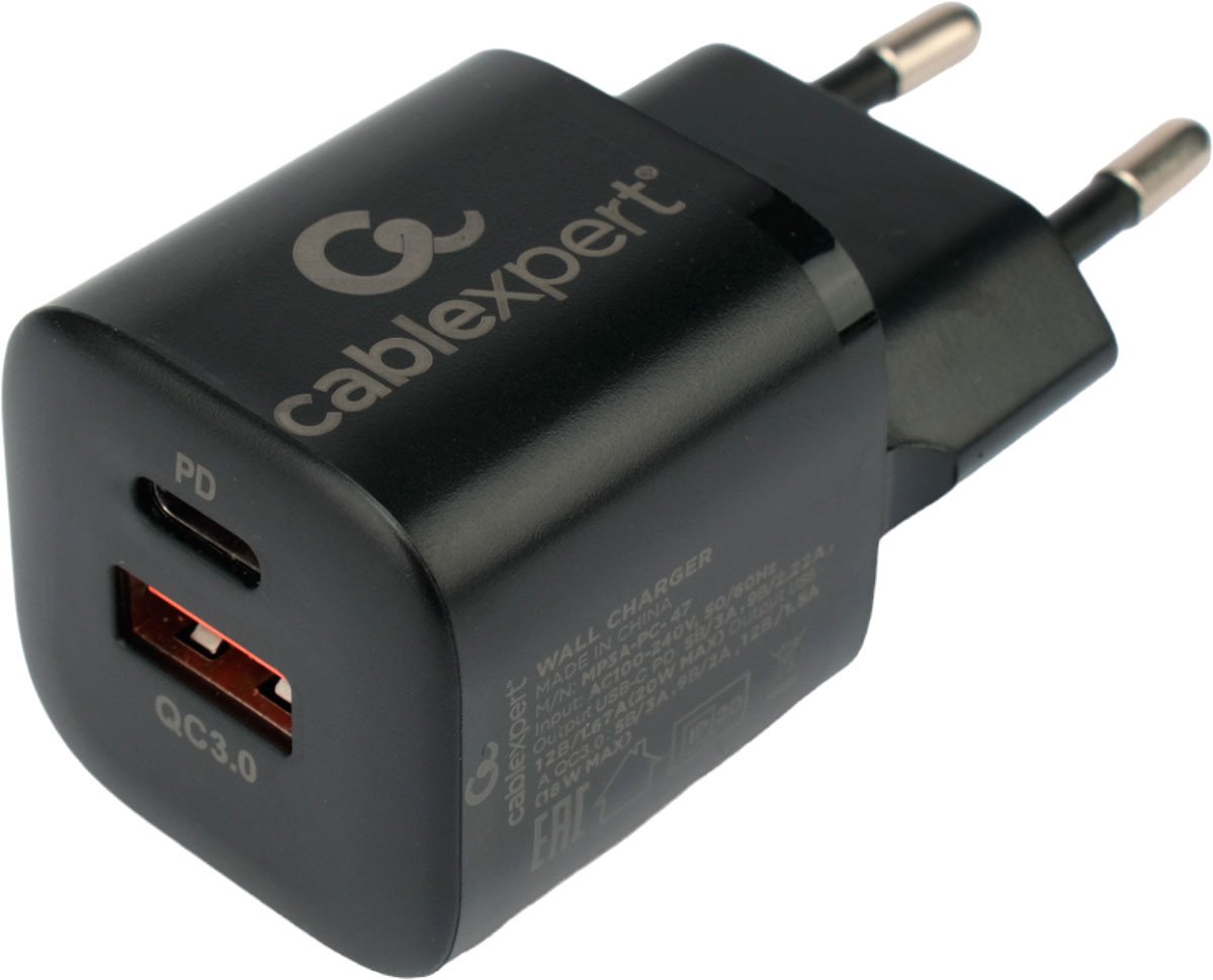 Сетевое зарядное Cablexpert MP3A-PC-47 - фото