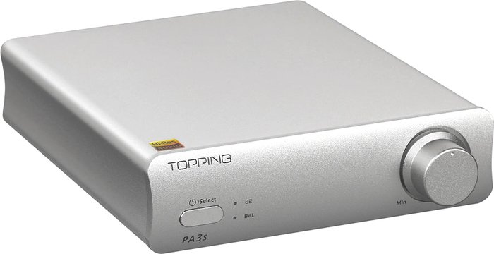 Усилитель мощности Topping PA3s (серебристый) - фото