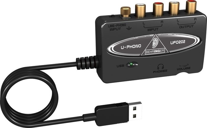 Аудиоинтерфейс BEHRINGER UFO202-BK - фото2