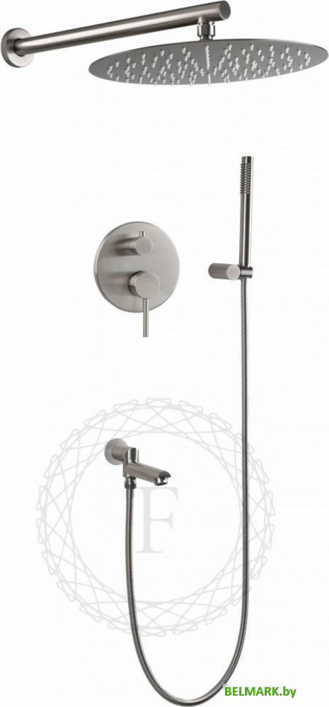 Душевая система Filarete Roun FL1020 (никель) - фото