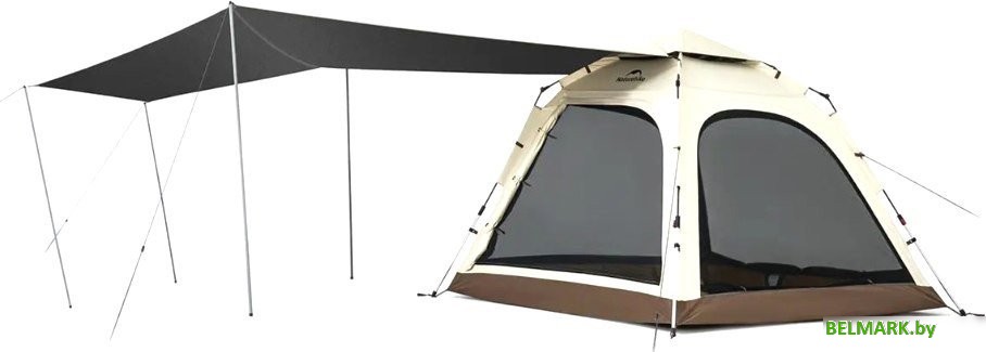 Кемпинговая палатка Naturehike Ango CNK2550WS010-OBRL4 (коричневый) - фото