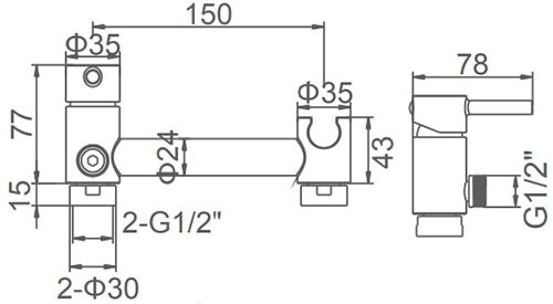 Смеситель Ledeme L5398-6 - фото2