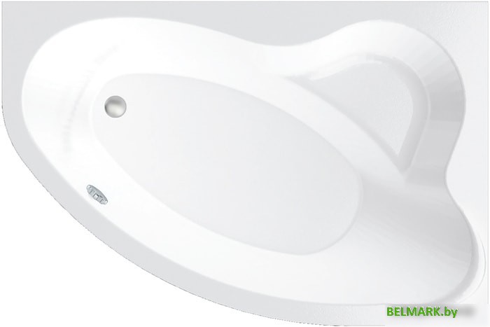 Ванна Bonito Home Rosa 170x110R (с ножками) - фото