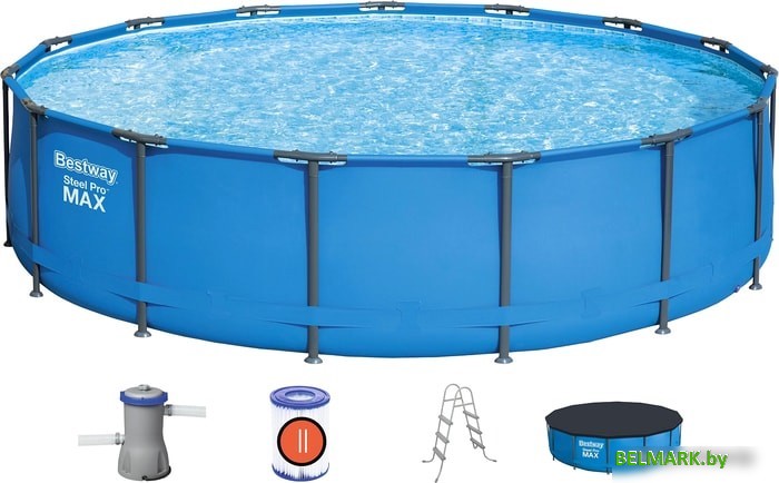Каркасный бассейн Bestway Steel Pro Max 56950 (427x107) - фото
