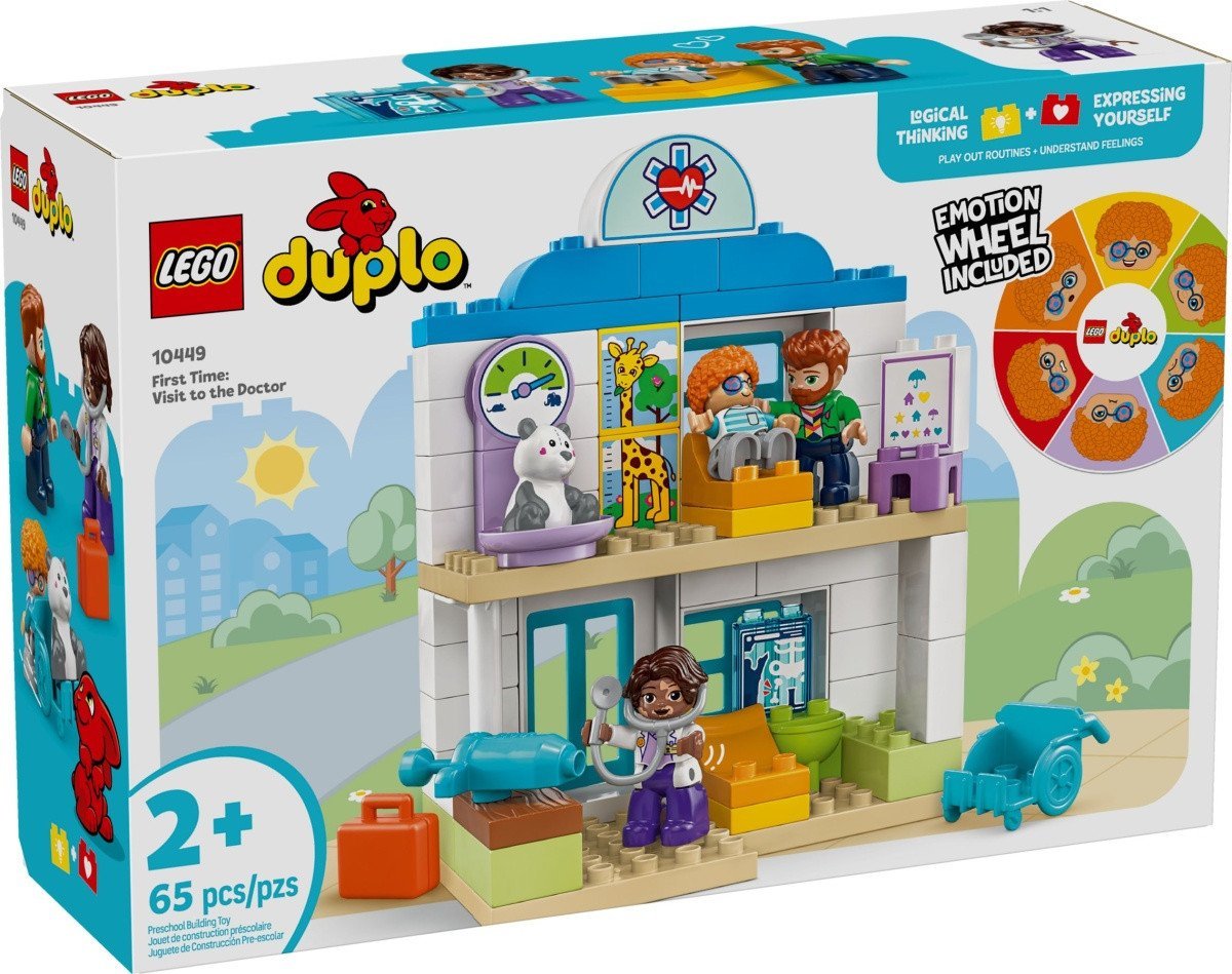 Конструктор LEGO Duplo 10449 Первый визит к врачу - фото