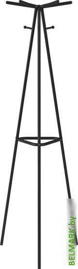 Вешалка для одежды Мебелик Галилео 217 (черный) - фото