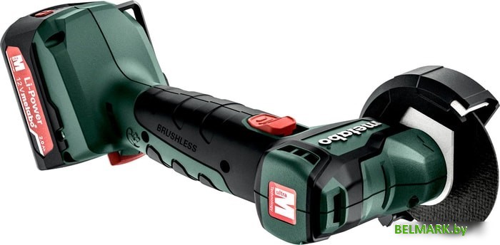 Угловая шлифмашина Metabo PowerMaxx CC 12 BL 600348500 (с 2-мя АКБ, кейс) - фото