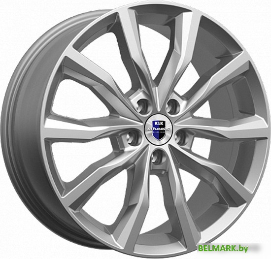 Литые диски K&K Портер 18x7.5" 5x115мм DIA 70.2мм ET 40мм Дарк платинум - фото
