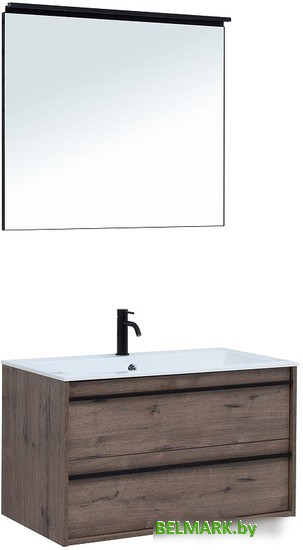 Aquanet Комплект Lino 90 00271958 (дуб веллингтон) - фото