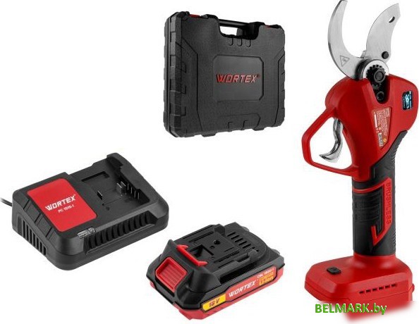 Секатор Wortex CBS 2535-1 1329489 (с 1-им АКБ, кейс) - фото