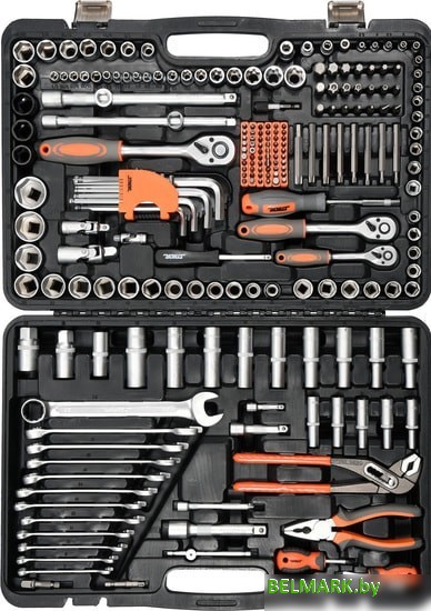 Универсальный набор инструментов Sthor 58693 (225 предметов) - фото