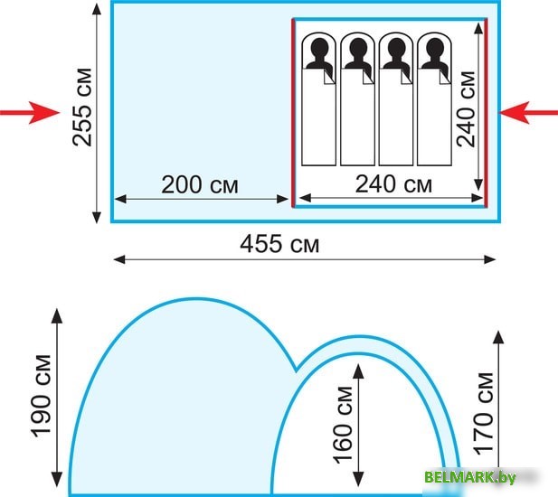 Палатка TRAMP Sphinx v2 - фото2