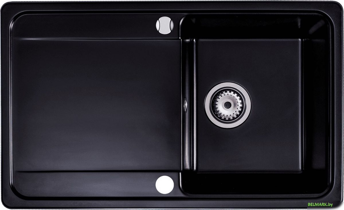Кухонная мойка Kernau KGS Z 4575 1B1D Deep Black - фото