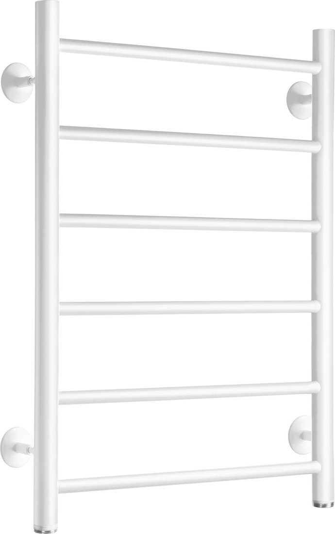 Полотенцесушитель Ростела Виктория 500x700/6 1" (Ral 9016, нижнее подключение) - фото