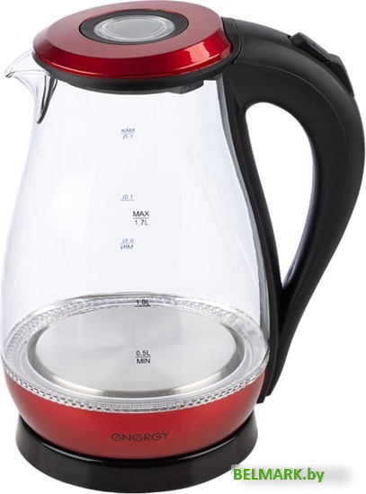 Электрический чайник Energy E-204 (красный) - фото