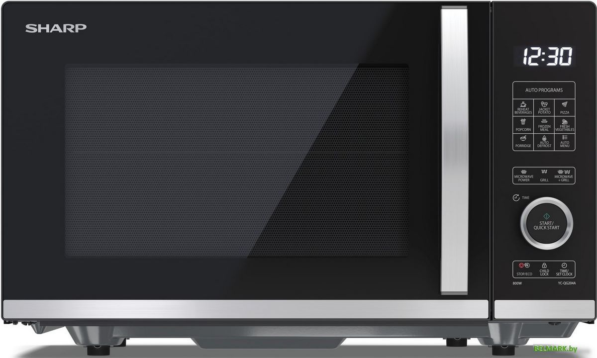 Микроволновая печь Sharp YC-QG204AE-B - фото