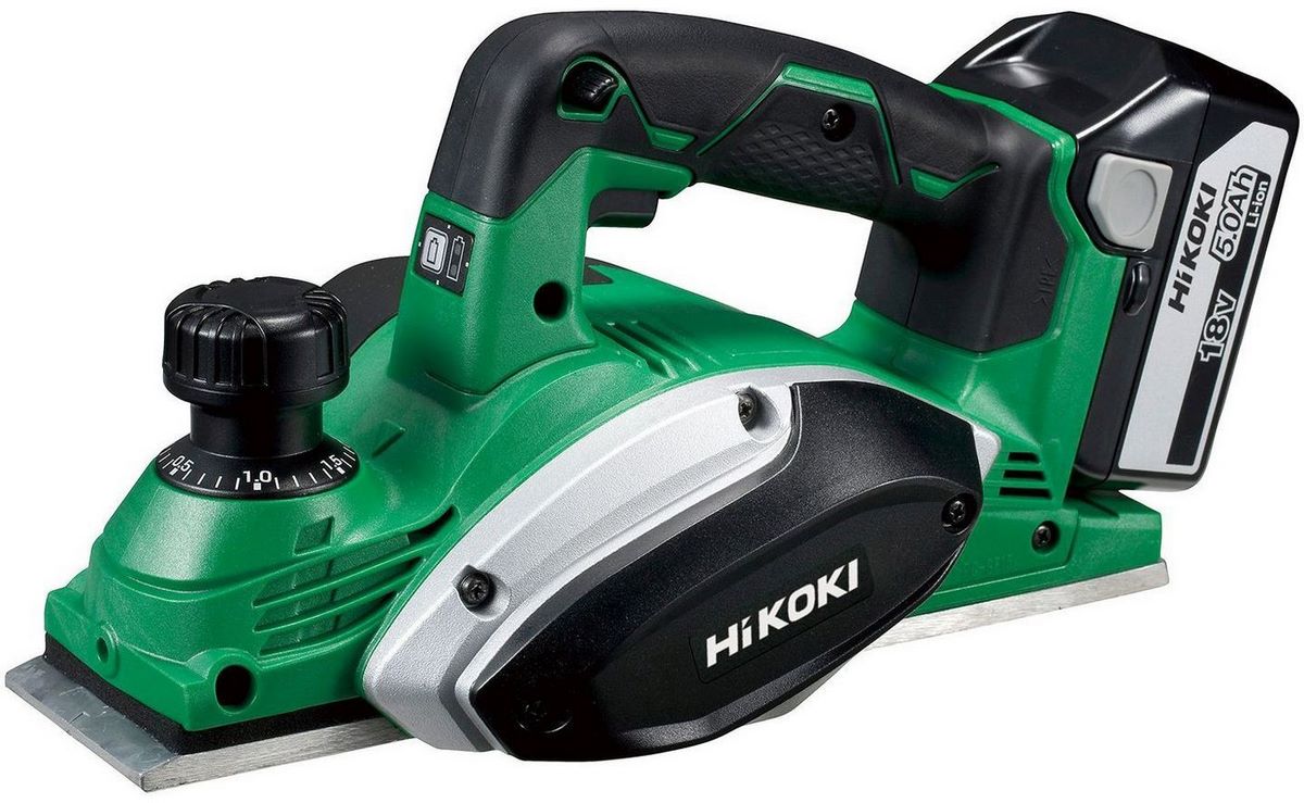 Рубанок Hikoki P18DSL WPZ (с 2-мя АКБ, кейс) - фото
