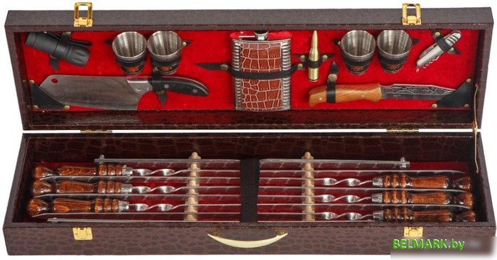 Набор для гриля Шелковый путь Кизляр-Профи (17пр) - фото