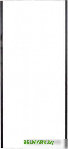 Душевая стенка Rea Rapid 100 (черный/прозрачное стекло) - фото