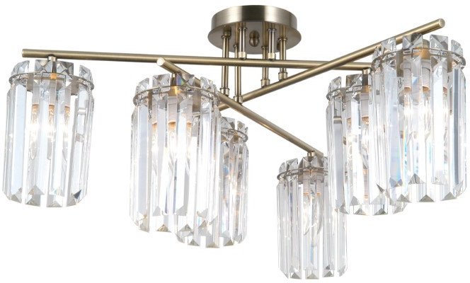 Люстра средней высоты Moderli Everly V10751-6C - фото2