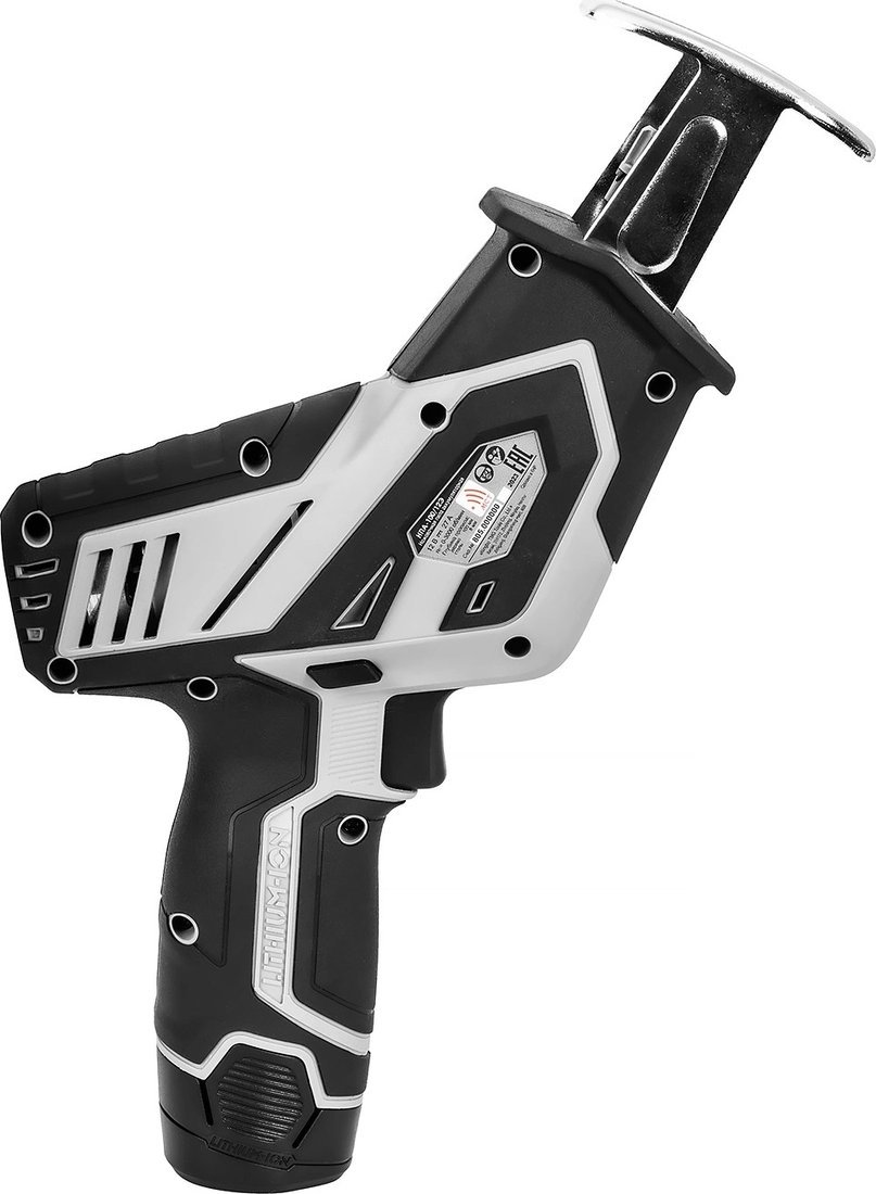 Сабельная пила Интерскол НПА-100/12Э 805.2.2.70 (с 2-мя АКБ) - фото2