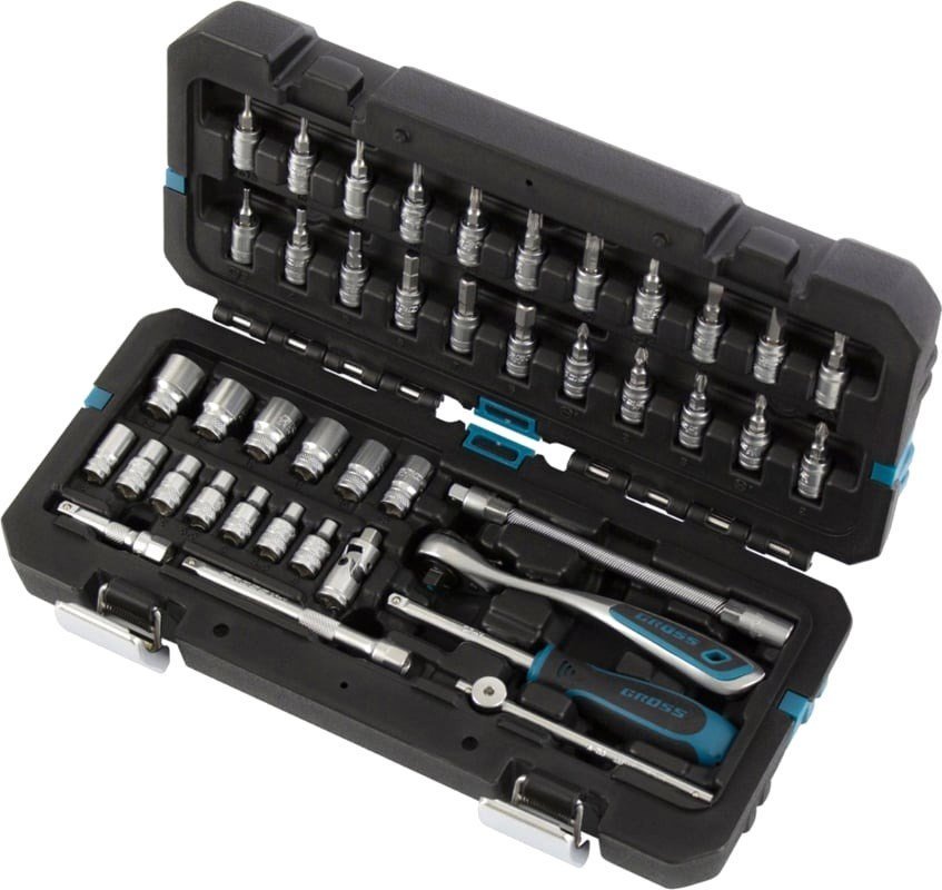 Универсальный набор инструментов GROSS 14146 (42 предмета) - фото