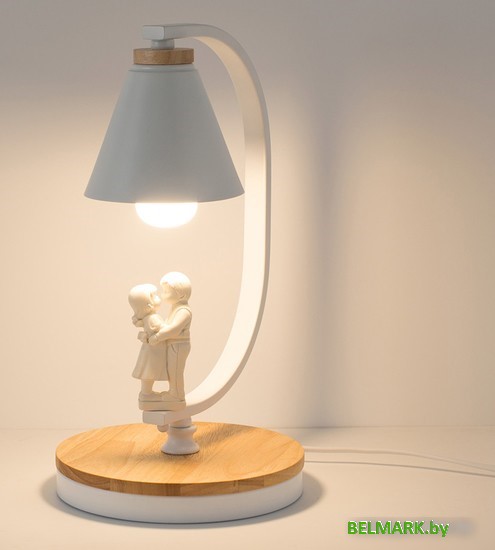 Настольная лампа Home Light Астерия E014-3-W (белый) - фото