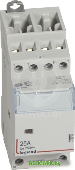 Контактор Legrand CX3 25А 2NO+2NC 230VAC 2M 412533 - фото