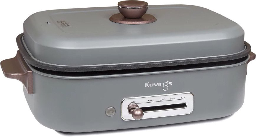 Электрогриль Kuvings KMG-100B (графит) - фото