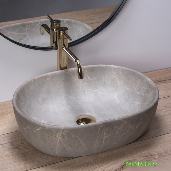 Умывальник Rea Lara (бежевый) - фото2