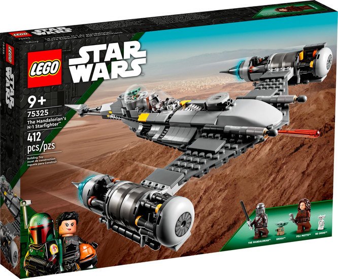 Конструктор LEGO Star Wars 75325 Звездный истребитель Мандалорца N-1 - фото