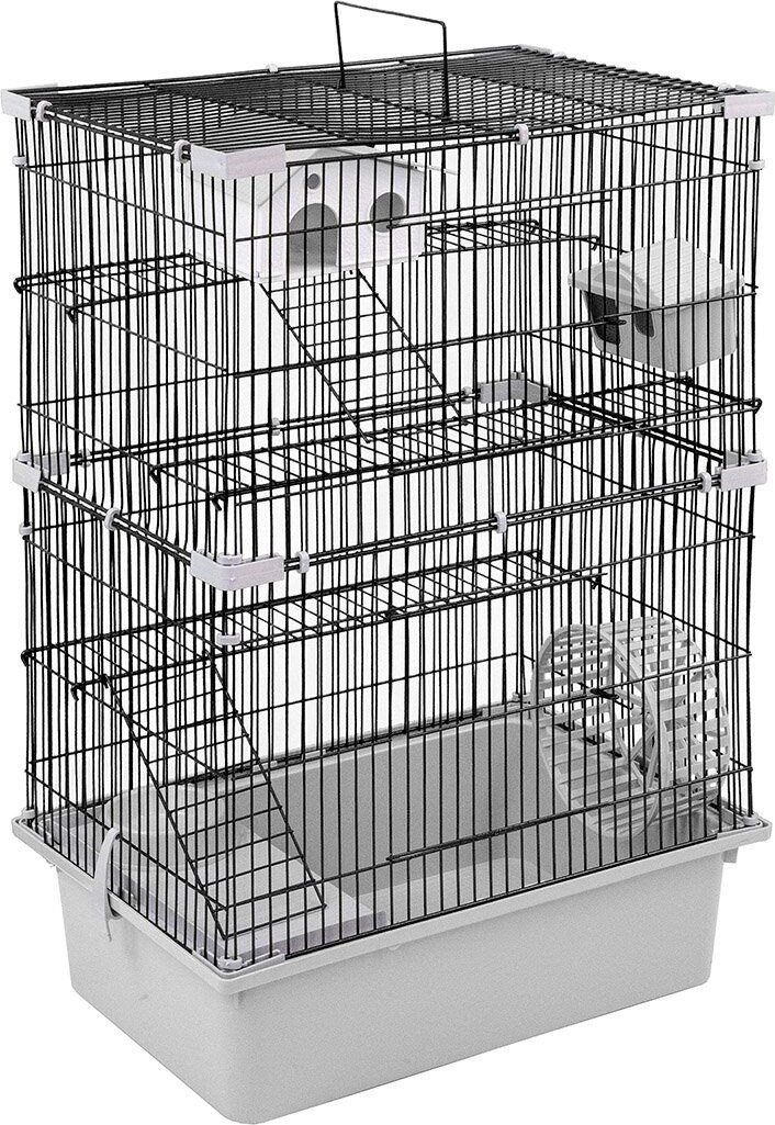 Клетка ЕСО Рикки 43112св-сер-черн - фото