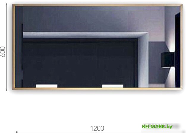 Интерьерные зеркала Алмаз-Люкс М-425 120х60 - фото2