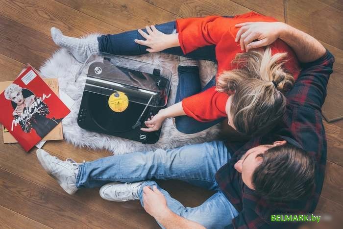 Виниловый проигрыватель Lenco LBT-120 (черный) - фото2