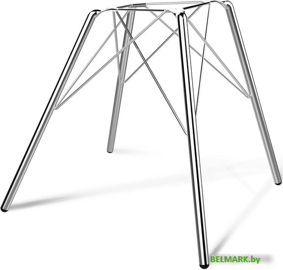 Стул с подлокотниками Sheffilton SHT-ST38/S37 (угольно-серый/хром лак) - фото2