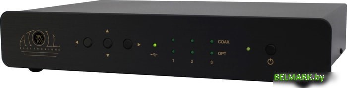 Цифро-аналоговый преобразователь ATOLL DAC100 Signature (черный) - фото