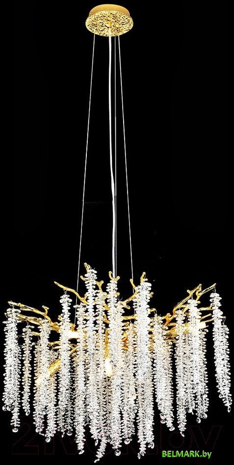 Подвесная люстра Kinklight Шанти 07871-60D.33 (золото) - фото