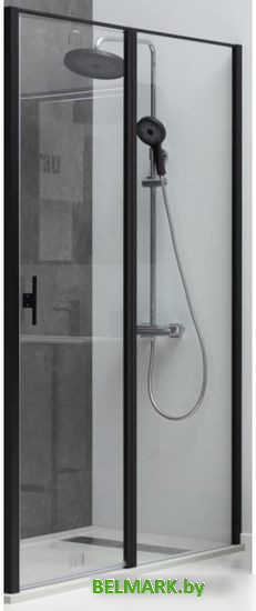 Душевая дверь Allen Brau Priority 3.31039.BBA 294068 (черный браш) - фото2