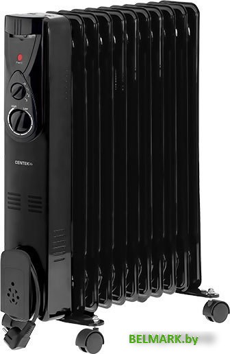 Масляный радиатор CENTEK CT-6202 Black - фото