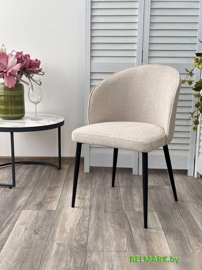 Стул M-City Gloria 614M05358 (White Chacha-140/черный) - фото2