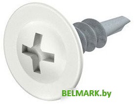 Starfix Со сверлом 4.2х19 прессшайба SM-55677-12000 (12000шт, оцинкованный, RAL 9003 сигнальный белый) - фото