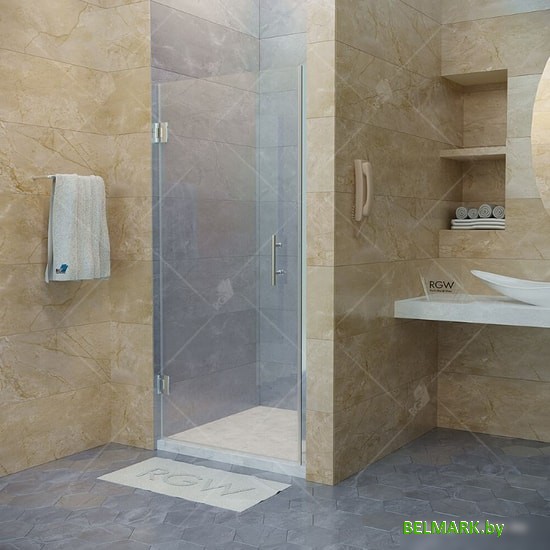 Душевая дверь RGW HO-011 80 (хром/прозрачное стекло) - фото2