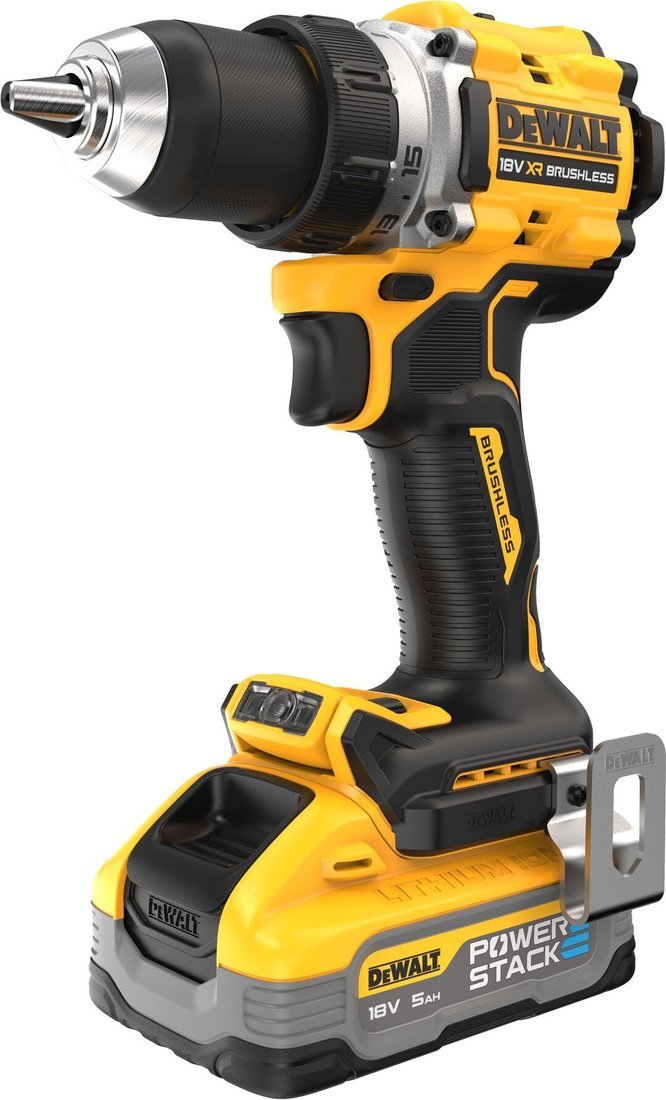 Дрель-шуруповерт DeWalt DCD800H2T (с 2-мя АКБ 5 Ач, кейс) - фото2