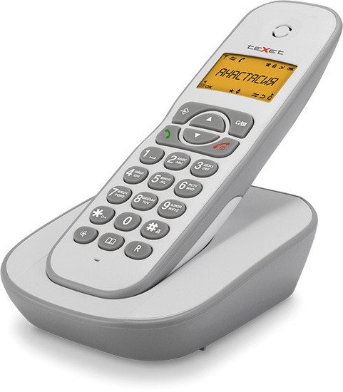 Радиотелефон TeXet TX-D4505A (белый) - фото2