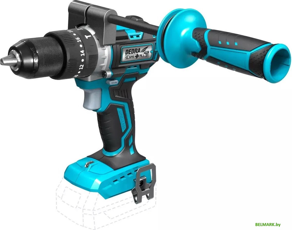 Ударная дрель-шуруповерт Dedra SAS+ALL DED7140 (без АКБ) - фото