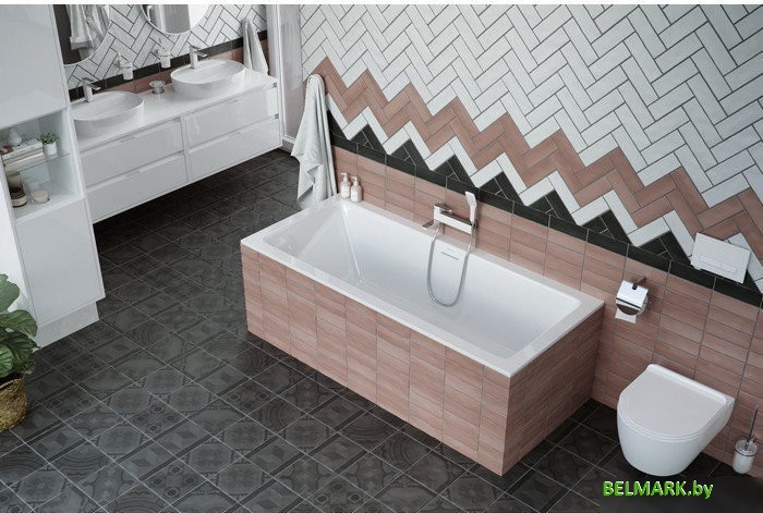 Ванна Excellent Heaven Slim 170x75 (с ножками) - фото2
