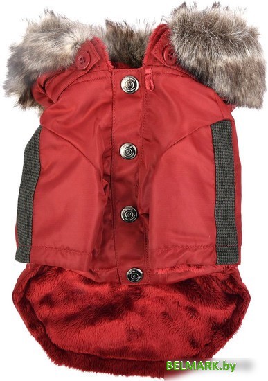 Куртка для животных Puppia Brock с капюшоном PAUD-JM1851-RD-XL (красный) - фото2
