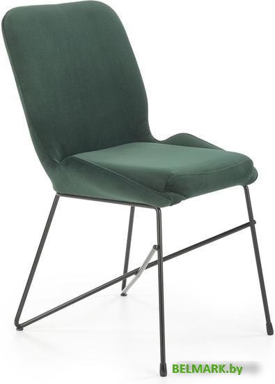Стул с подлокотниками Halmar K454 (темно-зеленый) - фото